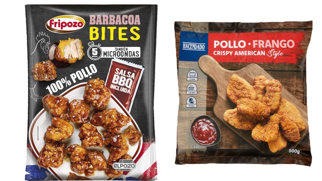 Nuggets de pollo con salsa barbacoa