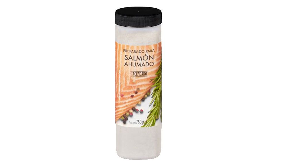 Preparado para salmón con aroma de humo
